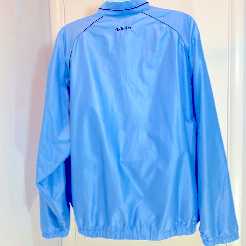 Bollé Light Blue Golf 1/2 Zip up Lined Pullover Windbreaker XL - Picture 5 of 12